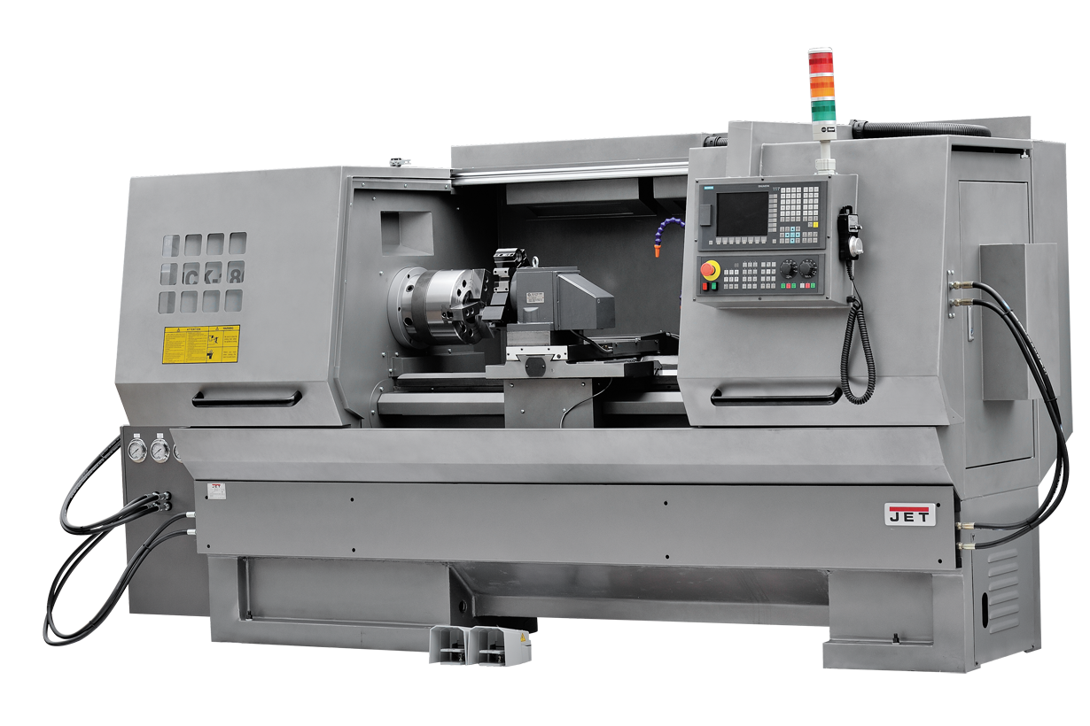 JET JCK-1640F CNC (Fanuc, ручн. патрон, 6-ти поз. рев. голова)